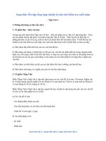 Soạn văn 6: Ôn tập tổng hợp chuẩn bị cho bài kiểm tra cuối năm