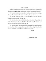 luận văn thạc sĩ cơ chế quản lý tài chính tại các bệnh viên công trên địa bàn tỉnh hoà bình 