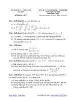 Đề thi chính thức vào 10 tỉnh bắc cạn 2019 2020 