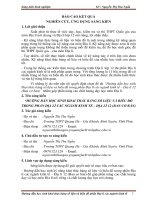 Sáng kiến kinh nghiệm, SKKN - Hướng dẫn học sinh khai thác bảng số liệu và biểu đồ trong phần Địa lí các ngành kinh tế – Địa lí 12 (Ban cơ bản)