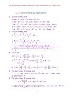 Các bài toán về phương trình bậc nhất một ẩn bồi dưỡng học sinh giỏi lớp 8 | Toán học, Lớp 8 - Ôn Luyện