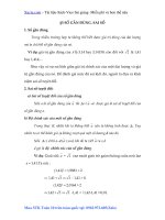 Chuyên đề: SỐ GẦN ĐÚNG. SAI SỐ- đầy đủ lý thuyết bài tập và giải- FULL- BẢN ĐẸP – Xuctu.com