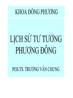 Lịch sử tư tưởng phương Đông