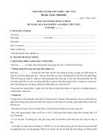 Mẫu báo cáo thành tích cá nhân dành cho giáo viên » Tài liệu miễn phí cho Giáo viên, học sinh.