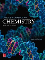 Preview langes handbook of chemistry, seventeenth edition by james speight (2016)