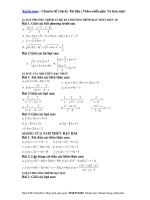 Bài tập dấu của nhị thức bậc nhất và tam thức bậc hai đầy đủ các dạng – Xuctu.com