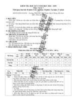 Đề thi học kì 1 môn Vật lý lớp 7 năm 2018 - 2019 THCS Mỹ Thanh có đáp án | Vật lý, Lớp 7 - Ôn Luyện