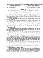 kế hoạch dạy học trực tuyến kiểm tra đánh giá hkii  thcs an phú  quận 2