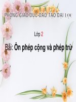 Ôn tập về phép cộng và phép trừ | Toán học, Lớp 3 - Ôn Luyện
