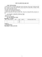 Đề thi học kì 1 môn Vật lý lớp 9 năm 2018 - 2019 thị xã Phú Thọ có đáp án | Vật lý, Lớp 9 - Ôn Luyện