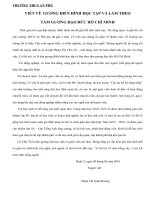 bài viết gương điển hình học tập làm theo tư tưởng đạo đức phong cách hồ chí minh  thcs an phú  quận 2