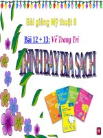 Vẽ trang trí trình bày bìa sách | Lớp 8, Mỹ thuật - Ôn Luyện