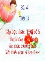 Bài giảng Âm nhạc 7 bài 4 Tập đọc nhạc TĐN số 5 ANTT Giới thiệu về nhạc sĩ Béttôven | Lớp 7, Âm nhạc - Ôn Luyện