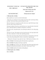 Đề thi tuyển sinh vào lớp 10 môn Văn năm 2018 - 2019 - Sở GD&ĐT Thừa Thiên Huế