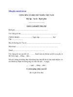 Tải về Mẫu giấy cam kết trả nợ và Giấy thỏa thuận xác nhận công nợ