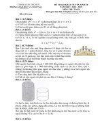 Đề thi vào lớp 10 môn Toán năm 2020 - 2021 quận Thủ Đức chọn lọc | Toán học, Đề thi vào lớp 10 - Ôn Luyện