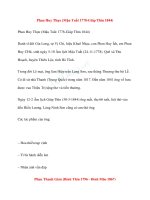 Danh nhân Việt Nam: Phan Huy Thực