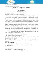 Đề thi cuối HK 2 Lớp 11 (Đề số 2) - Văn học