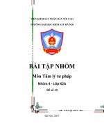 So sánh đặc điểm tâm lý của bị can sau khi bị khởi tố và tâm lý người phạm tội chưa bị khởi tố