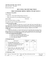 + Thực hành hệ thống thông tin kế toán 1