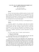 Các yêu cầu cần thiết để doanh nghiệp xuất khẩu thuỷ sản sang EU