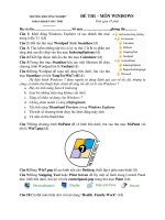 trắc nghiệm excel game bai tap thvp2010 tinud excel2010 bài giảng ôn lý thuyết tin cca iuh chuong1 chuong3 chuong3tt chuong4 chuong5 đề thi thử chứng chỉ a iuh thvp bt win 1 bt win 2 bt win 3