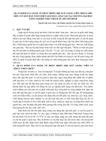 QUAN ĐIỂM CỦA ĐẢNG VỀ PHÁT TRIỂN ĐỘI NGŨ GIẢNG VIÊN TRONG ĐỔI MỚI CĂN BẢN BẢN TOÀN DIỆN GIÁO DỤC, ĐÀO TẠO TẠI TRƯỜNG ĐẠI HỌC CÔNG NGHIỆP THỰC PHẨM TP. HỒ CHÍ MINH