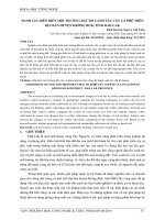 ĐÁNH GIÁ DIỄN BIẾN MÔI TRƯỜNG ĐẤT DO CANH TÁC CÂY CÀ PHÊ TRÊN ĐỊA BÀN HUYỆN KRÔNG BÚK, TỈNH ĐẮK LẮK