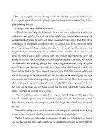 Ảnh hưởng của cấu trúc vốn đến hiệu quả tài chính của các doanh nghiệp ngành Dầu khí niêm yết trên thị trường chứng khoán Việt Nam