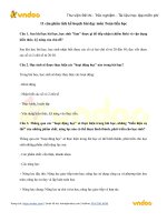 11 câu phân tích kế hoạch bài dạy môn Toán tiểu học