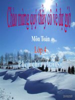 Phép chia phân số | Toán học, Lớp 4 - Ôn Luyện