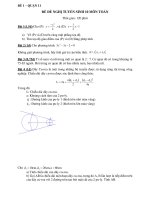 Đề thi vào lớp 10 môn Toán năm 2019 - 2020 quận 11 | Toán học, Đề thi vào lớp 10 - Ôn Luyện