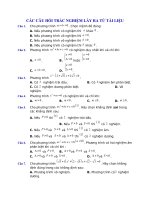 Phương trình bậc nhất và bậc hai một ẩn | Toán học, Lớp 10 - Ôn Luyện