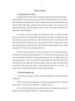 Cải thiện môi trường kinh doanh trong quá trình hoàn thiện thể chế kinh tế thị trường định hướng xã hội chủ nghĩa ở Việt nam