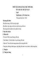 Kế hoạch bài dạy tập huấn GDPT 2018 (nộp sản phẩm modun 3) (2)