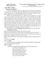 Đề thi thử tốt nghiệp THPT môn Ngữ văn năm 2020-2021 có đáp án - Trường THPT Quế Võ 1 (Lần 1)