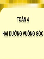 Hai đường thẳng vuông góc | Toán học, Lớp 4 - Ôn Luyện