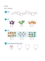 ĐỀ CƯƠNG môn TOÁN CÁNH DIỀU HK1 