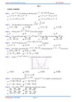 14 Đề thi thử học kì 1 môn Toán lớp 10 năm 2020 - 2021 có đáp án | Toán học, Lớp 10 - Ôn Luyện