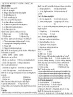 Bài tập trắc nghiệm về âm học môn vật lý lớp 7 mức độ vận dụng mã 1 | Vật lý, Lớp 7 - Ôn Luyện