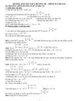 Hướng dẫn ôn tập chương III hình học lớp 10 phương trình đường thẳng Elip | Toán học, Lớp 10 - Ôn Luyện