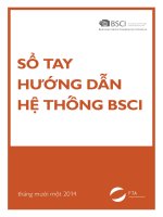 Sổ tay hướng dẫn BSCI 2 0 phiên bản đầy đủ