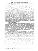 Sáng kiến kinh nghiệm, SKKN - Một số biện pháp học tốt Tập đọc nhạc