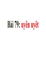 Bai 79 uyên uyết   KNTT   ngốc ngốc 