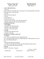 ĐỀ CƯƠNG ÔN TẬP  HỌC KÌ MÔN: ĐỊA LÍ