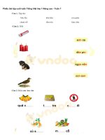 bài tap cuoi tuan tieng viet ket noi tri thuc voi cuoc song 