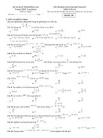 Đề thi có đáp án chi tiết học kì 2 môn toán lớp 10 năm học 2016-2017 trường THPT Long khánh mã đề 120 | Toán học, Lớp 10 - Ôn Luyện