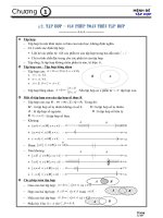 Tập hợp và các phép toán trên tập hợp | Toán học, Lớp 10 - Ôn Luyện