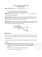 Đề thi thử vào lớp 10 môn Toán năm 2020 - 2021 quận 6 chọn lọc | Toán học, Đề thi vào lớp 10 - Ôn Luyện