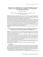 STUDY ON INFLUENCE OF FACTORS TO ACCEPT THE PRICE OF CONSUMERS: RESEARCH IN THE COMPUTER MARKET IN HO CHI MINH CITY